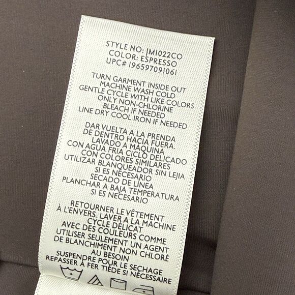 Joie Expresso Brown Faux Vegan Leather Leggings Skinny Fit Size Medium Brown - Picture 7 of 12